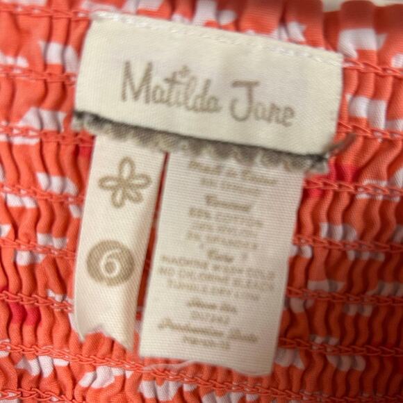 Matilda Jane Floral Twirl Dress size 6 - Picture 5 of 8